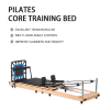 Pilates Bed, Beech Wood Pilates Equipment Studio, Shamachine home and garage gym body exercise multiple accessories squat rack adult men and women