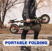 800W Electric balance scooter.  45 km/h speed portable folding load 120kg climb 20° range 50km LED lighting adult universal