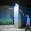 Outdoor solar energy, human body induction LED wall lamp