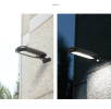 Outdoor solar energy, human body induction LED wall lamp