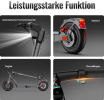 800W electric scooter.  40 km/h speed LCD instrument, portable folding load 120kg climbing 18° range 50-70km LED lighting