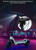 600W Electric balance scooter.  40 km/h speed LCD instrument, portable folding load 120kg climbing 18° range 50-70km LED lighting